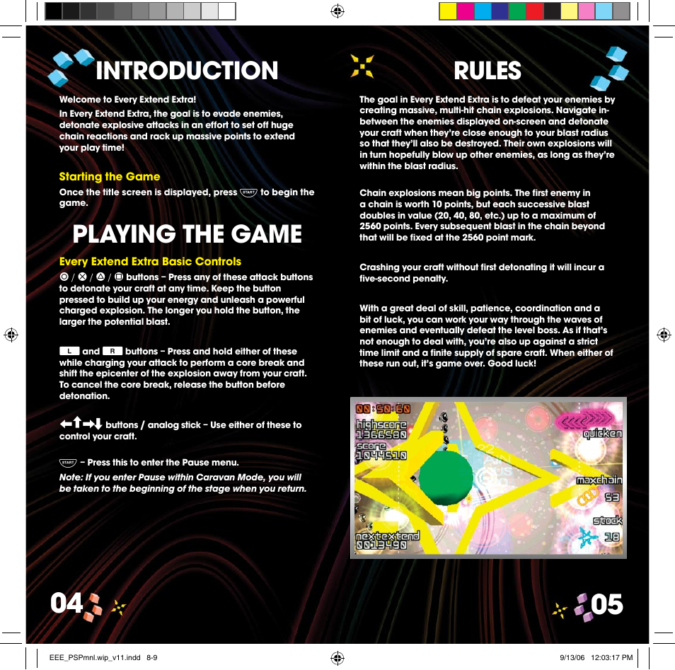 Rules introduction playing the game | Disney Interactive Studios ULUS 10147 User Manual | Page 4 / 7