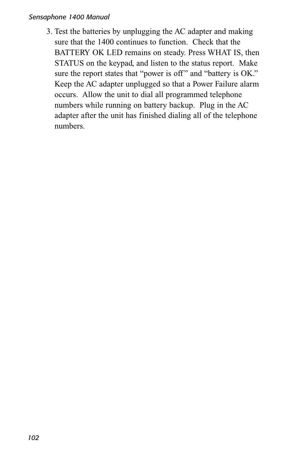 Sensaphone 1400 User Manual | Page 104 / 130