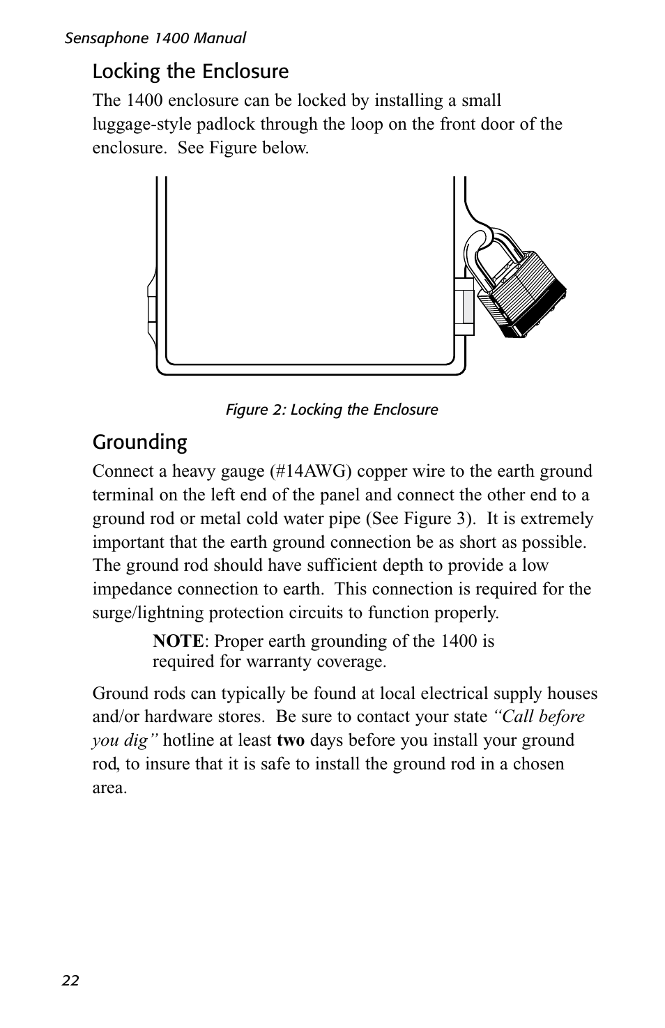 Sensaphone 1400 User Manual | Page 24 / 130