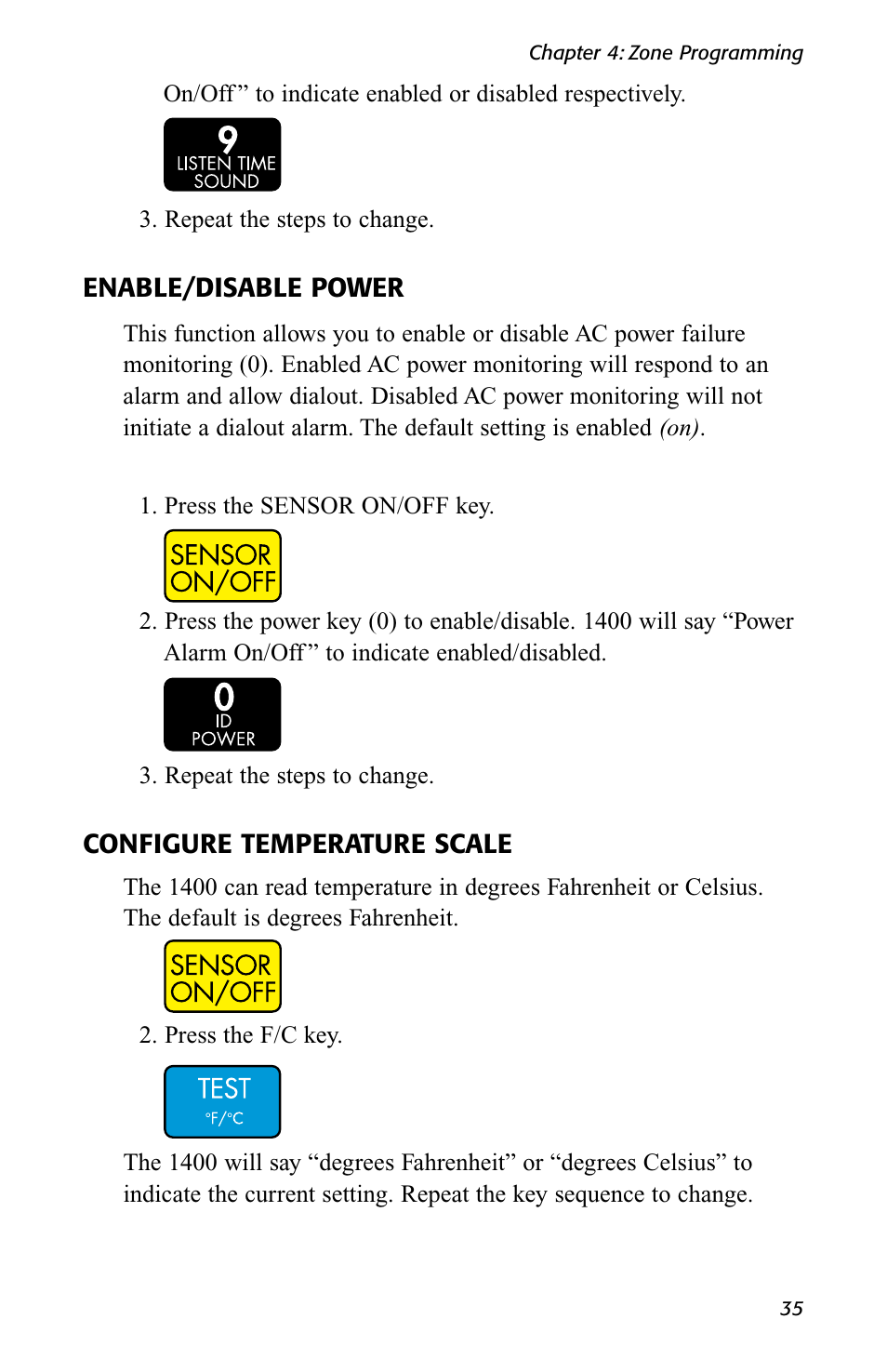Sensaphone 1400 User Manual | Page 37 / 130