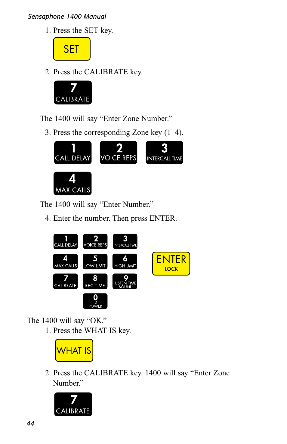 Sensaphone 1400 User Manual | Page 46 / 130