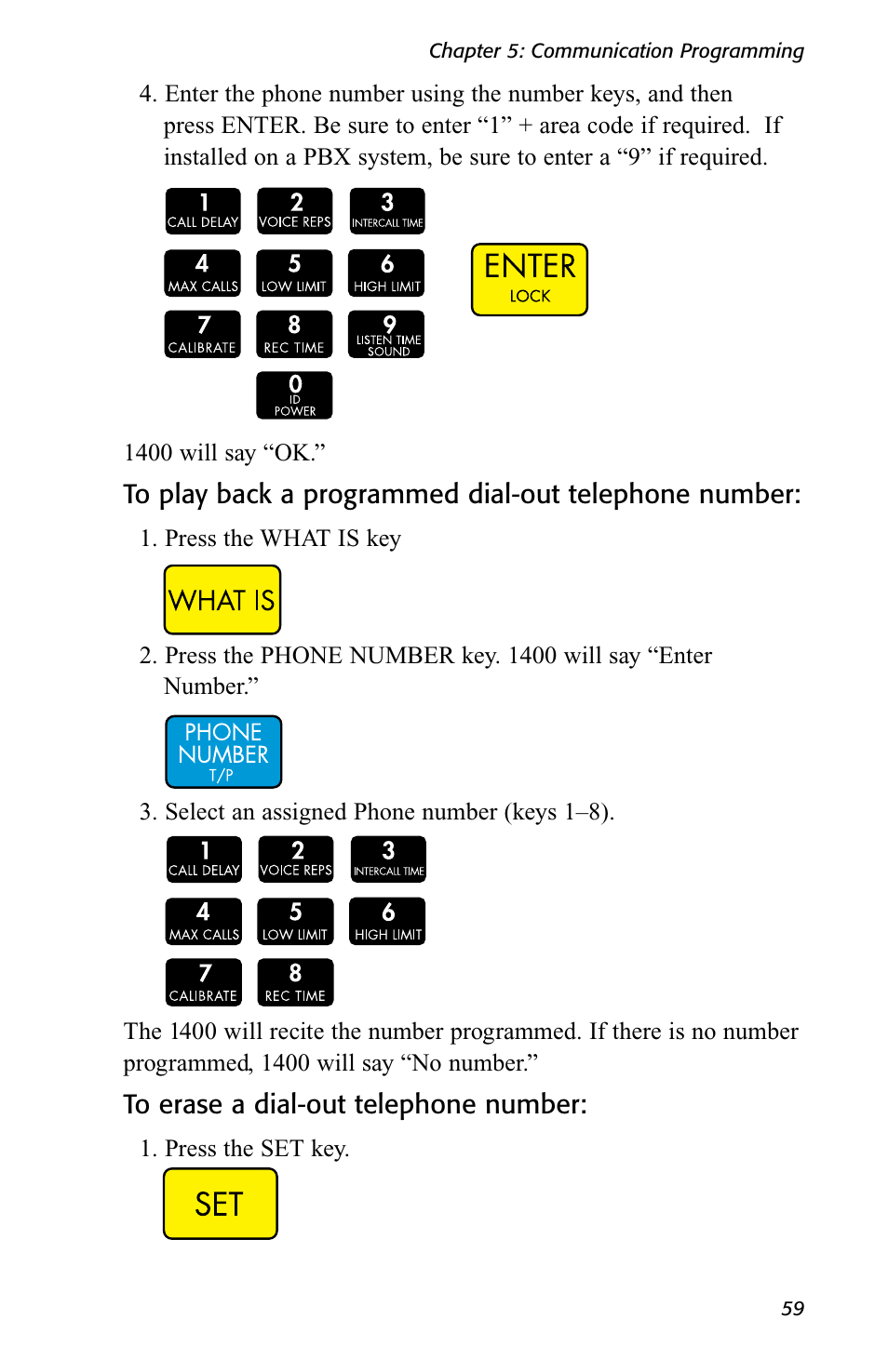 Sensaphone 1400 User Manual | Page 61 / 130