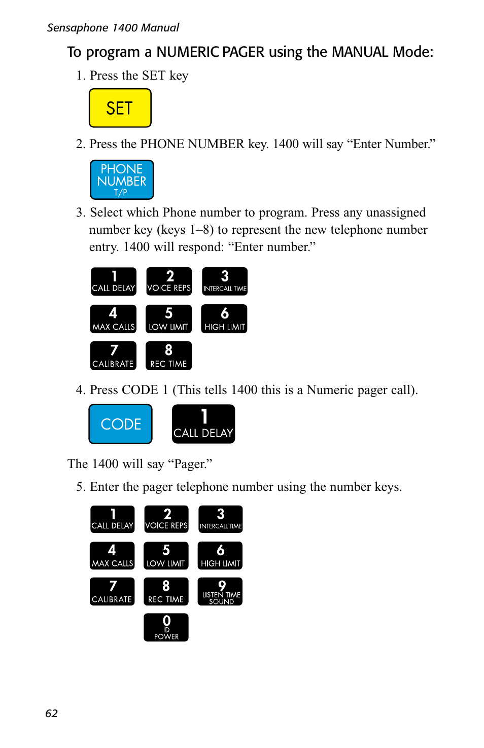 Sensaphone 1400 User Manual | Page 64 / 130