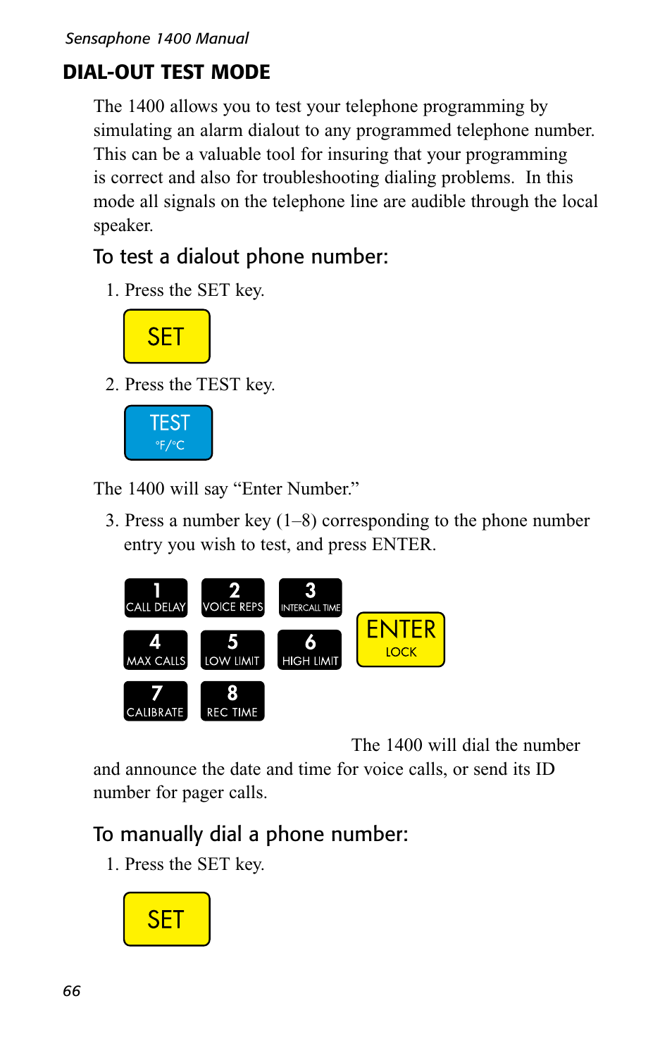 Sensaphone 1400 User Manual | Page 68 / 130