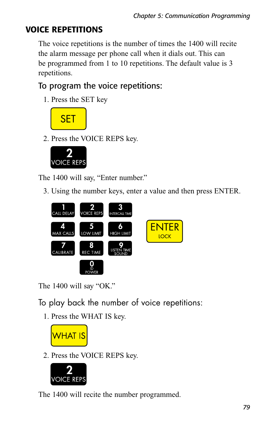 Sensaphone 1400 User Manual | Page 81 / 130