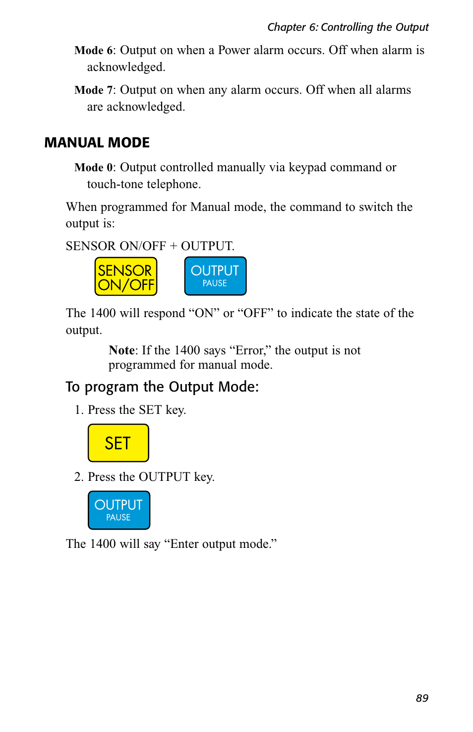 Sensaphone 1400 User Manual | Page 91 / 130