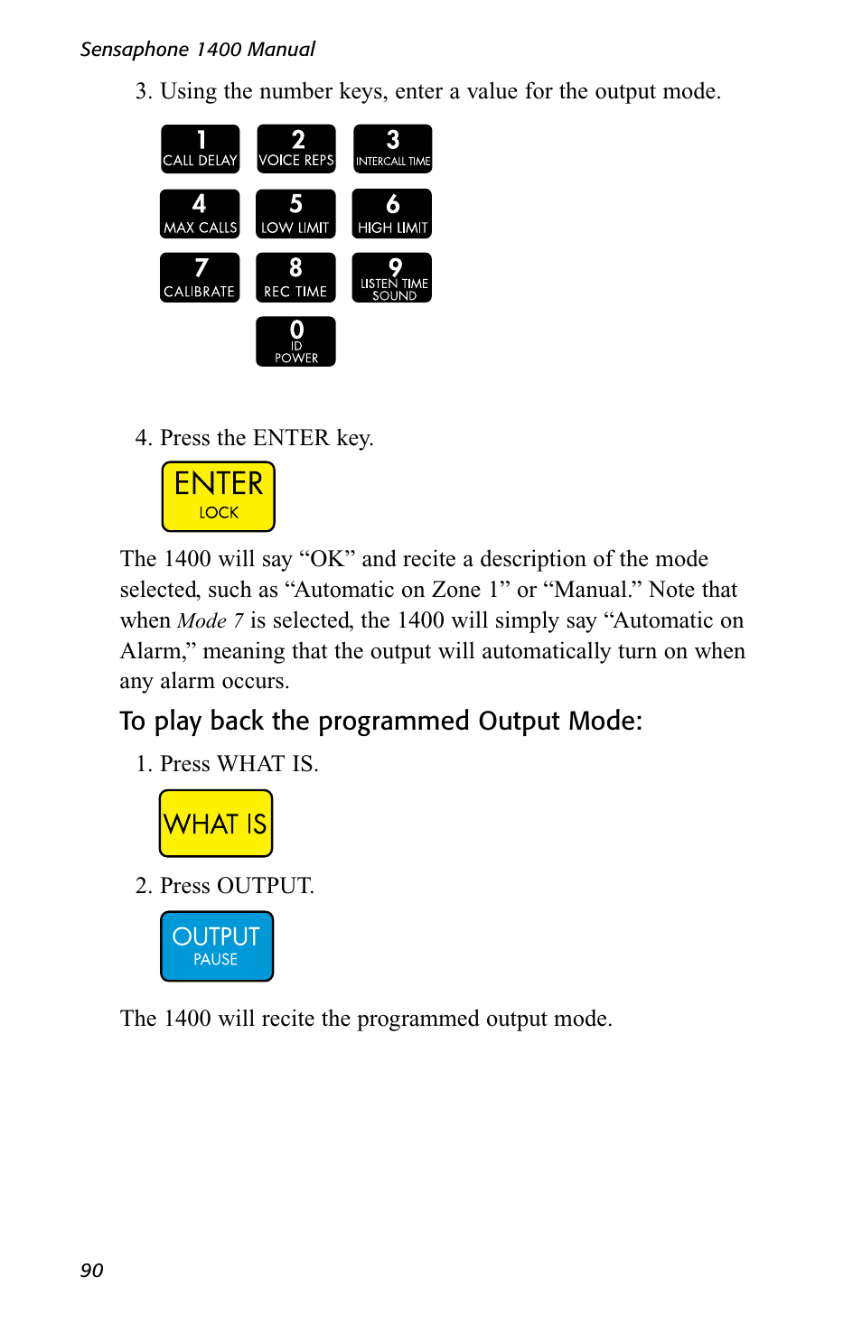 Sensaphone 1400 User Manual | Page 92 / 130