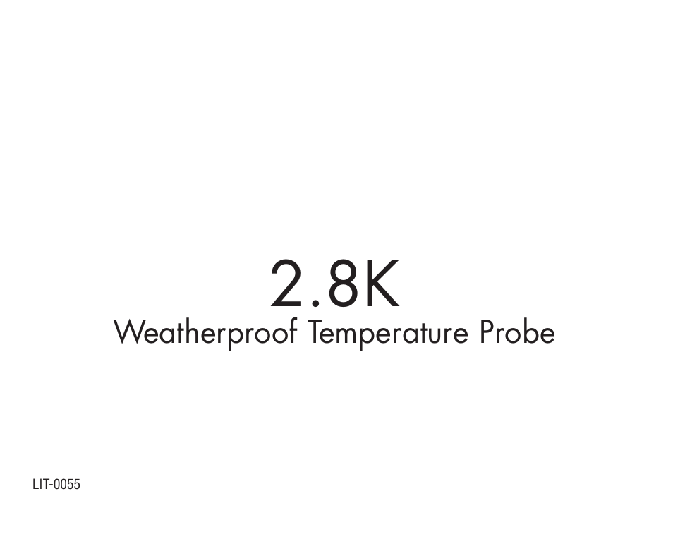 Sensaphone 2.8K Weatherproof Temperature Probe User Manual | Page 2 / 2