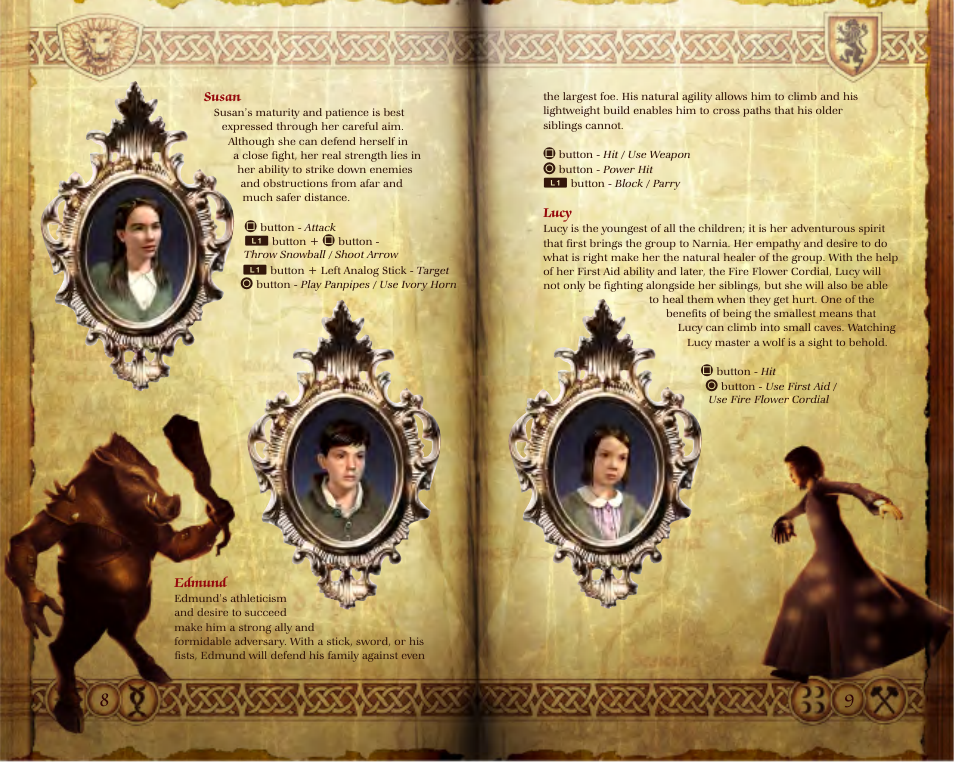 Disney Interactive Studios The Chronicles of Narnia: The Lion User Manual | Page 5 / 11