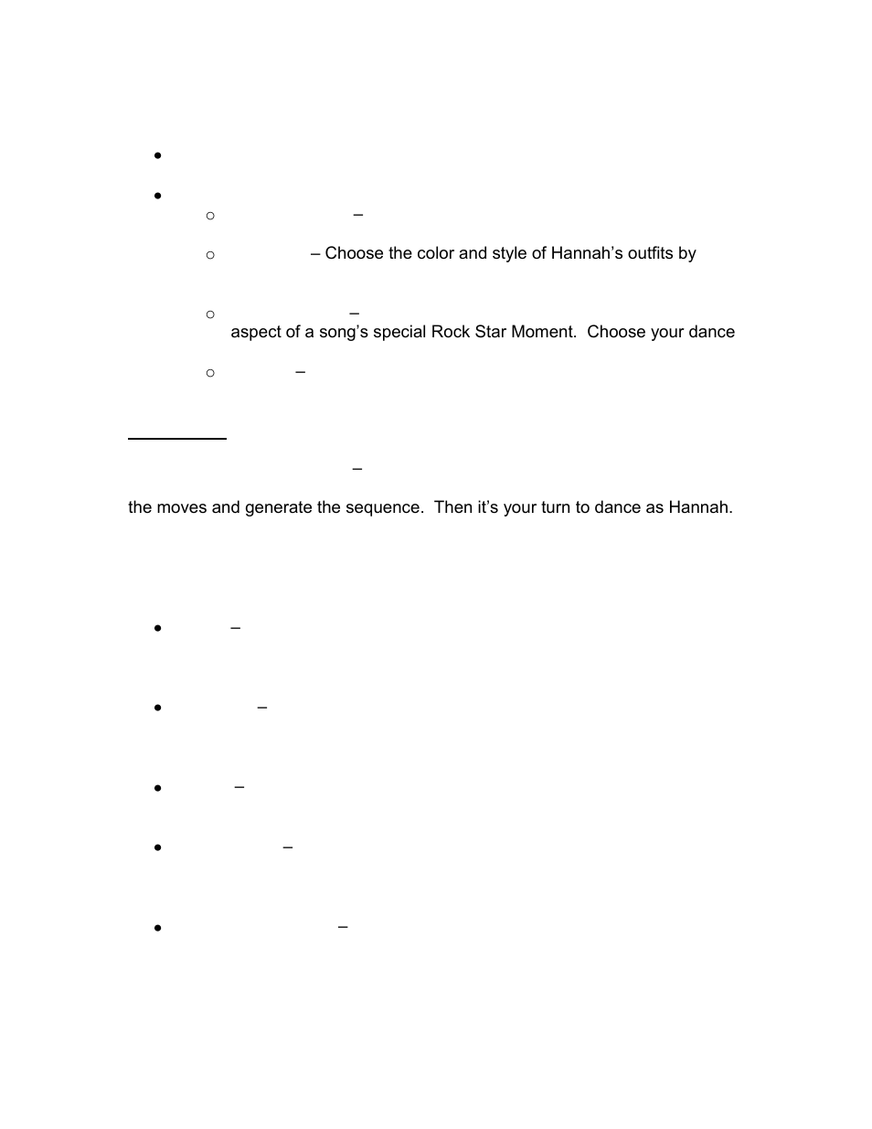 Disney Interactive Studios Hannah Montana: Rock Out the Show User Manual | Page 4 / 5