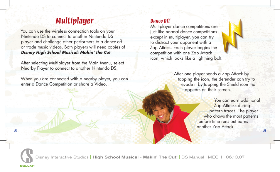 Multiplayer, Dance off | Disney Interactive Studios Nintendo DS NTR-AI2E-USA User Manual | Page 13 / 14