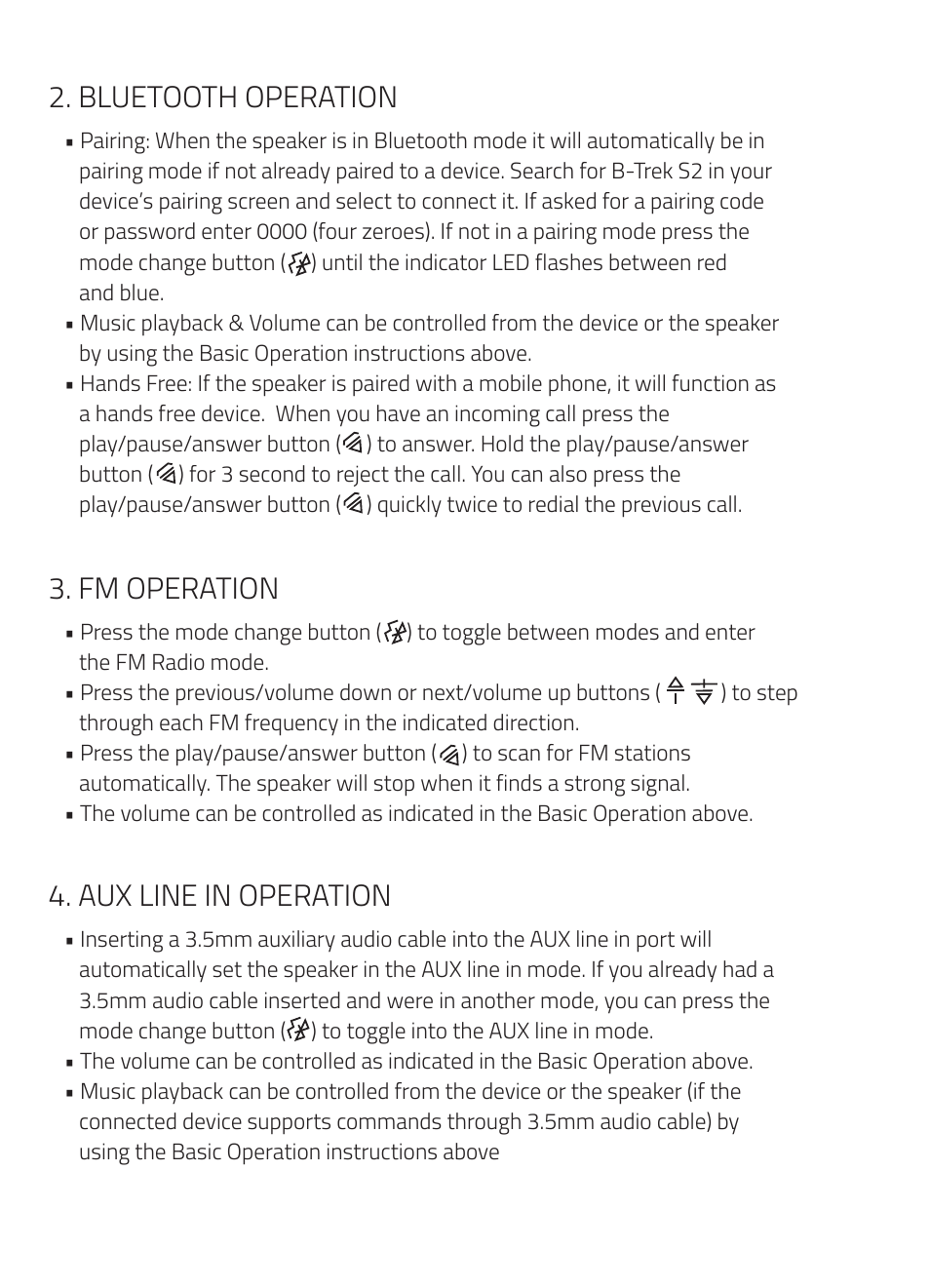 Sentey B-Trek S2 User Manual | Page 4 / 6