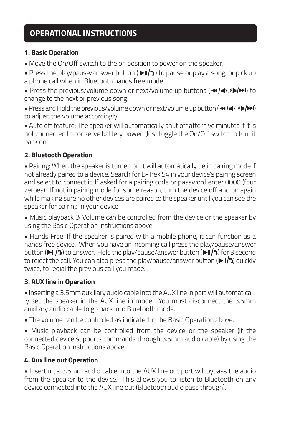 Sentey B-Trek S4 User Manual | Page 3 / 4