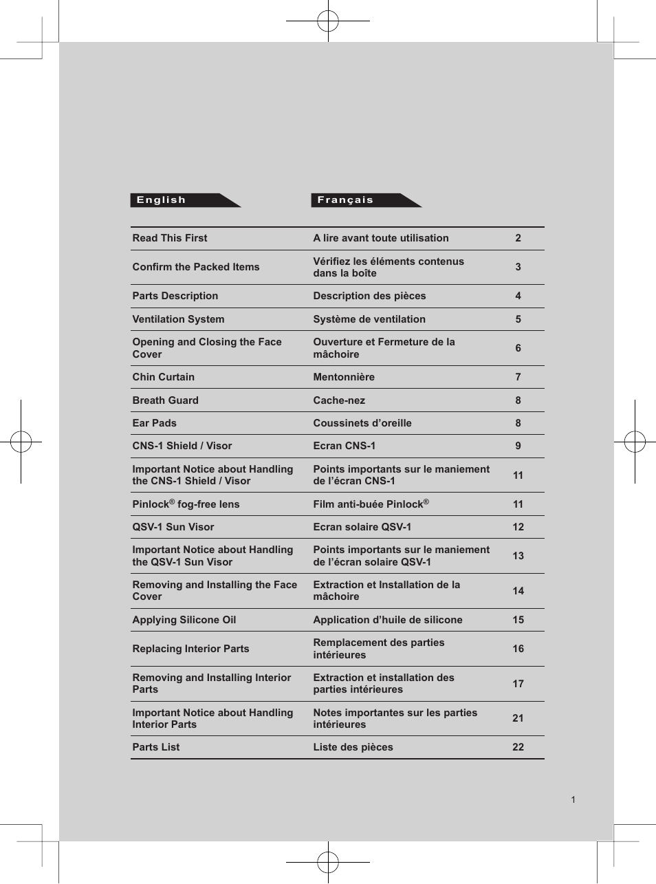 SHOEI Neotec User Manual | Page 2 / 90