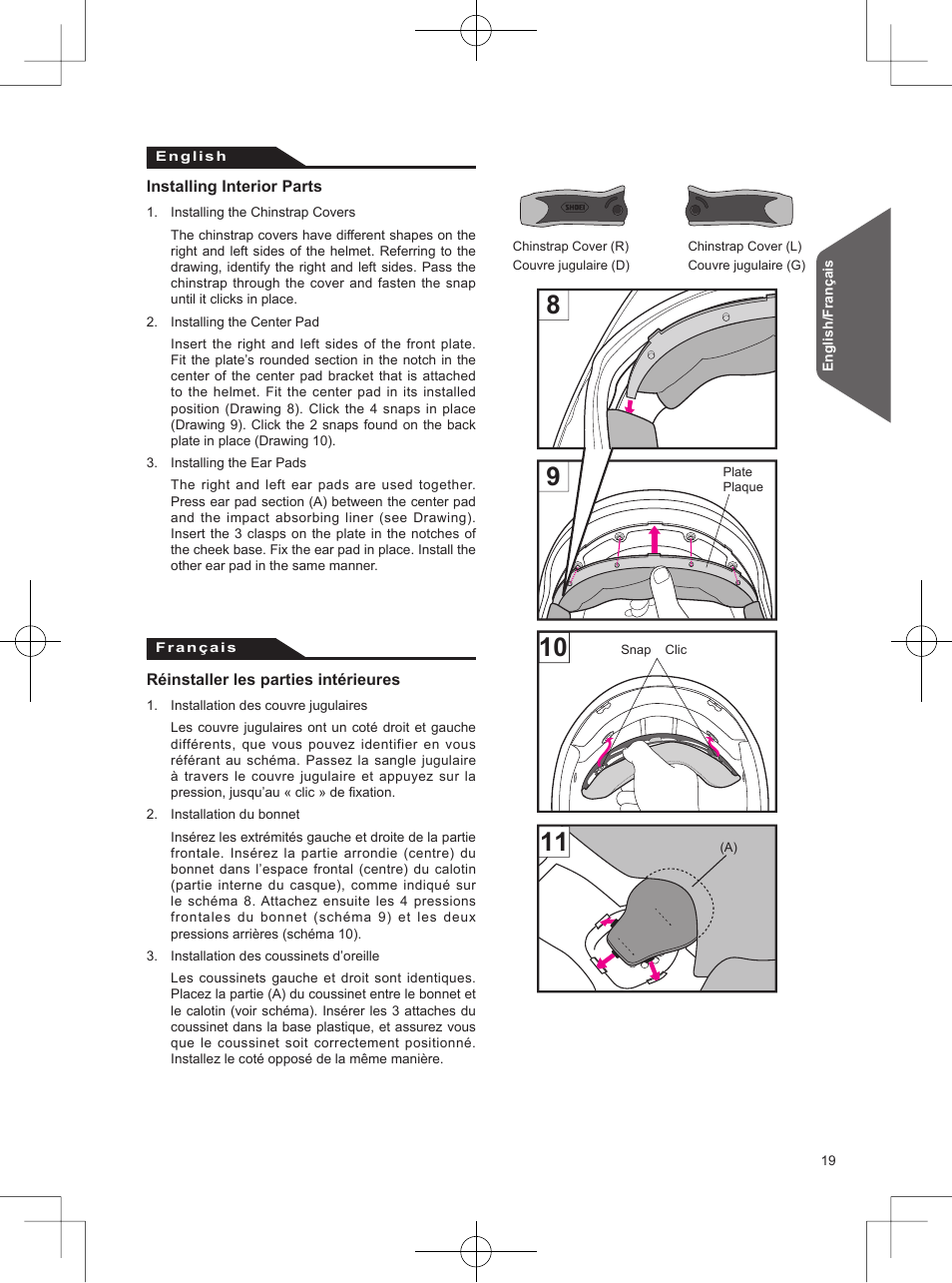SHOEI Neotec User Manual | Page 20 / 90