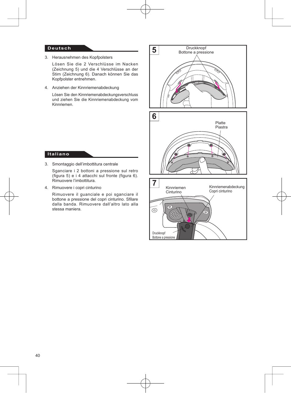 SHOEI Neotec User Manual | Page 41 / 90