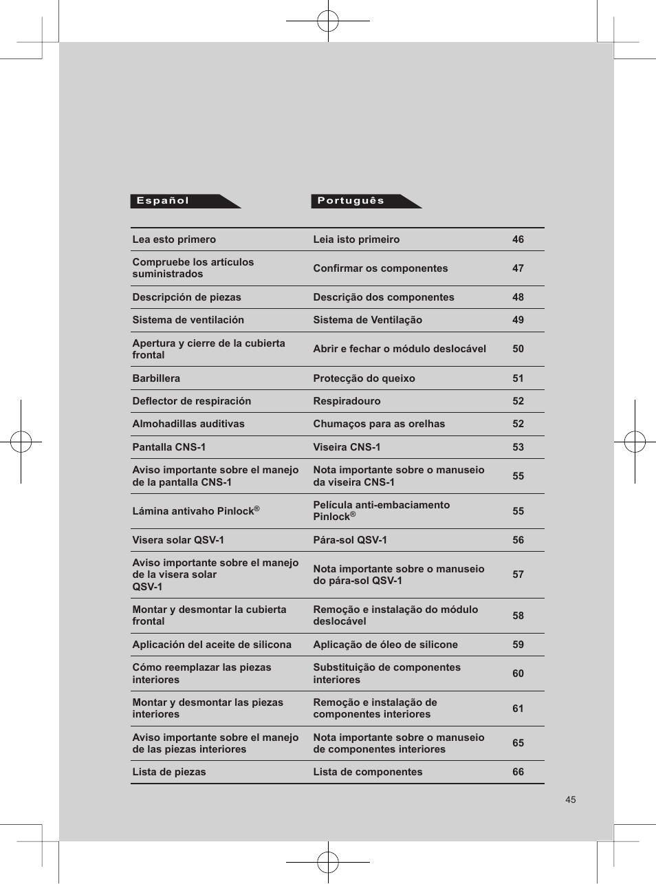SHOEI Neotec User Manual | Page 46 / 90