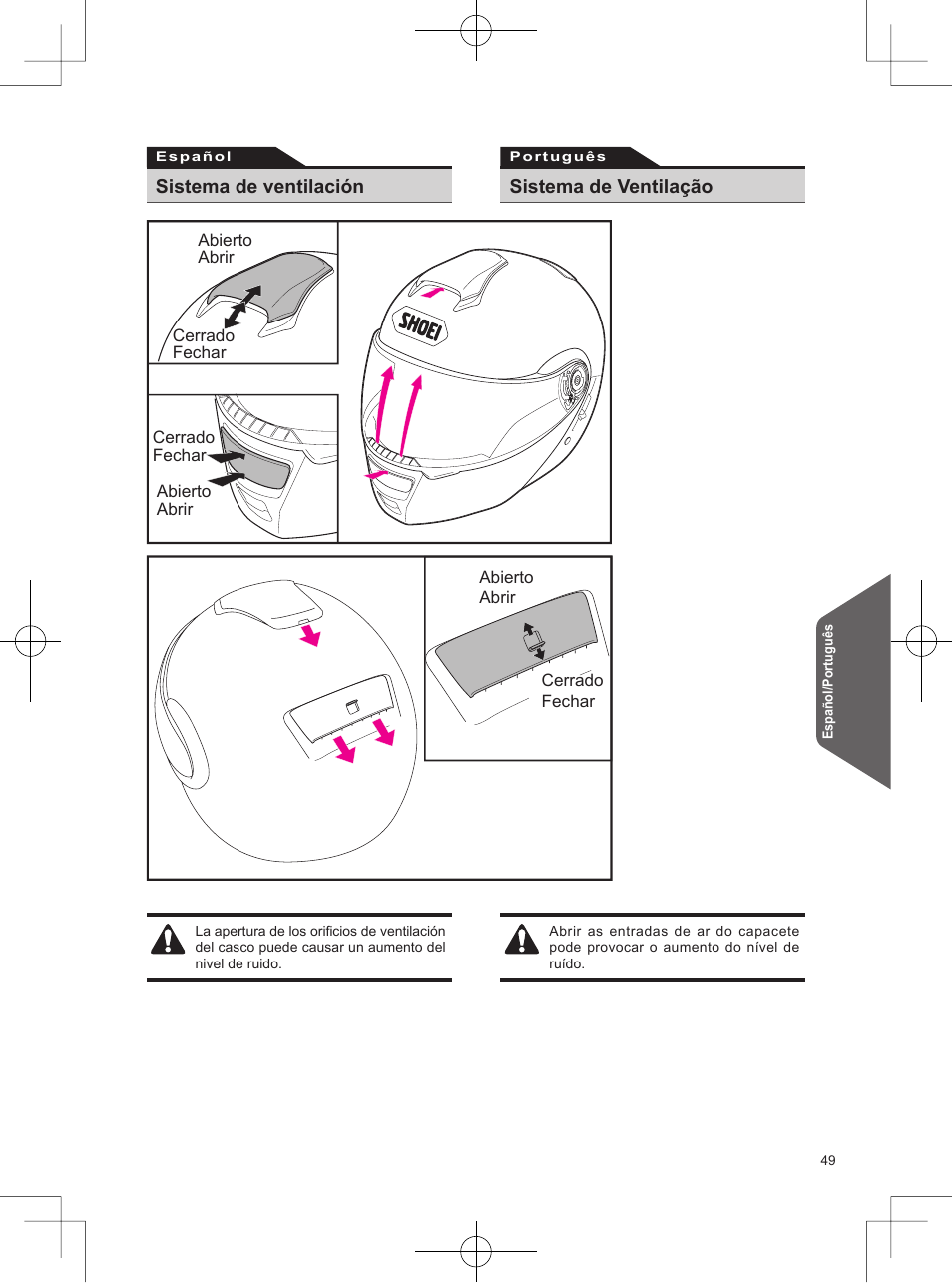 SHOEI Neotec User Manual | Page 50 / 90