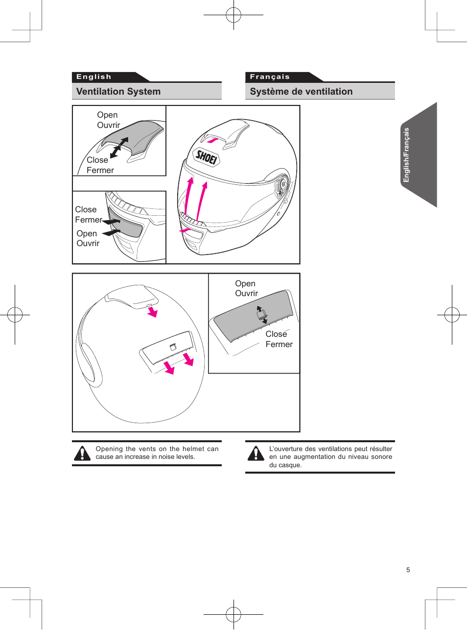 SHOEI Neotec User Manual | Page 6 / 90
