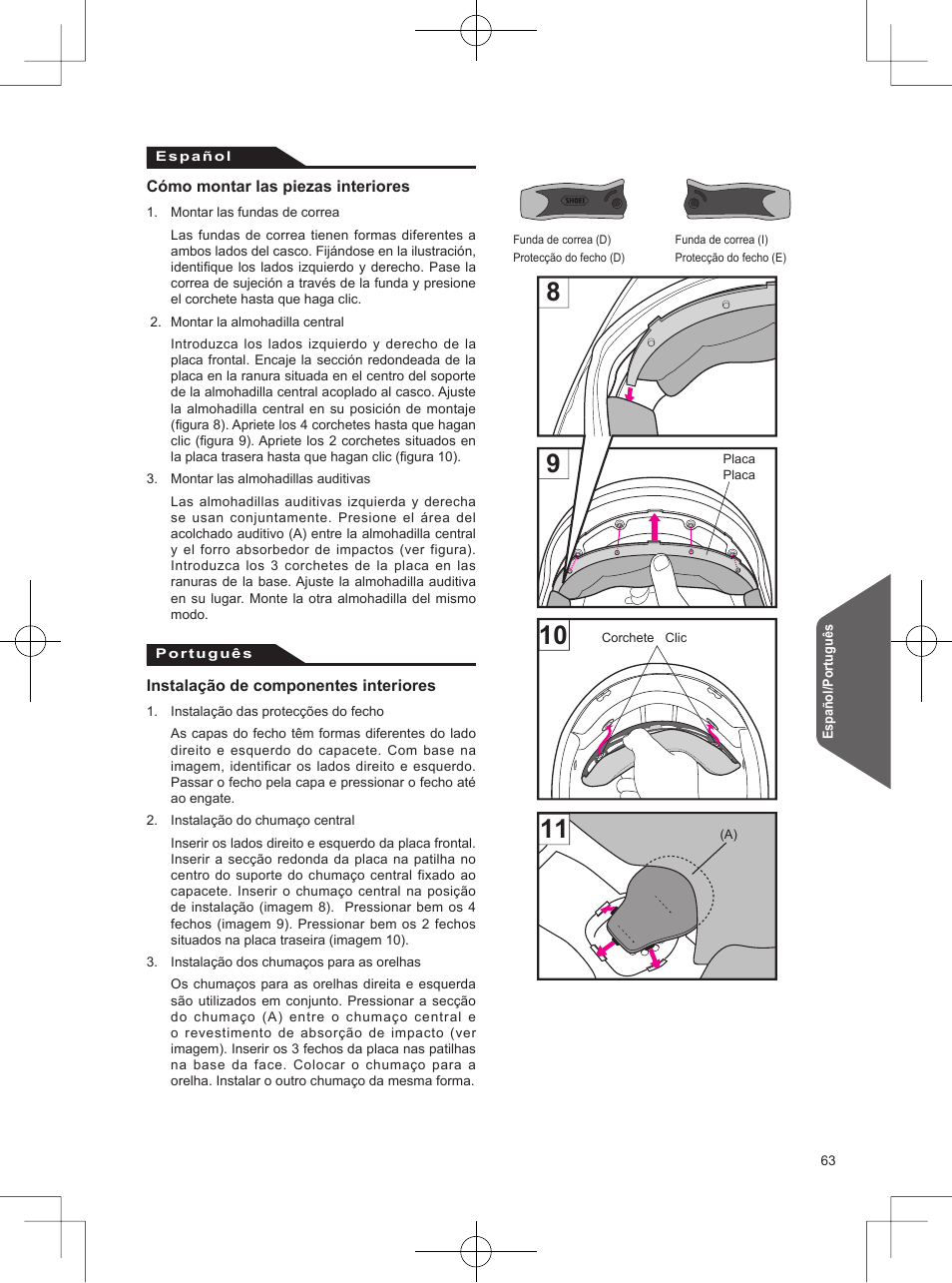 SHOEI Neotec User Manual | Page 64 / 90