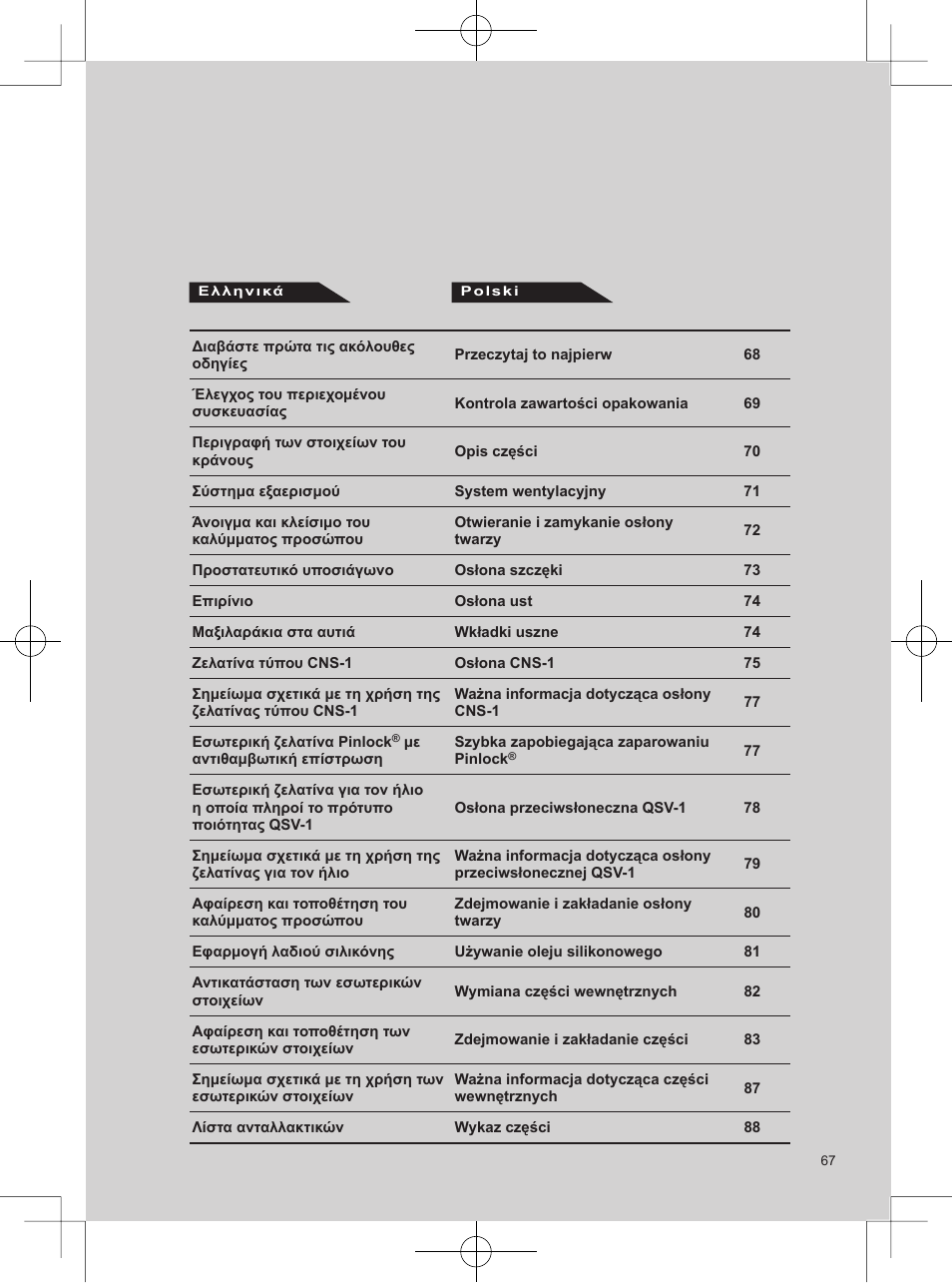 SHOEI Neotec User Manual | Page 68 / 90