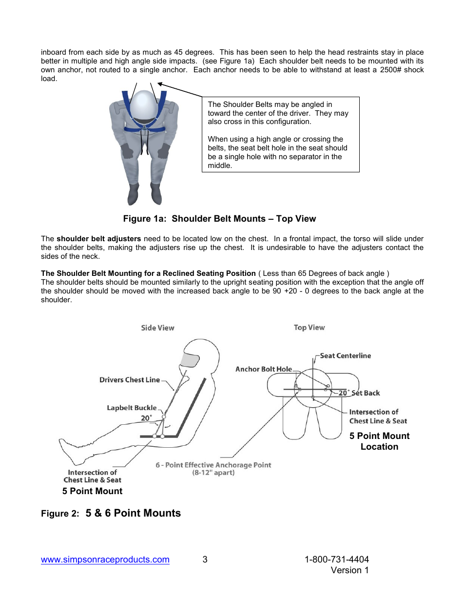 Simpson SEAT BELT User Manual | Page 3 / 6
