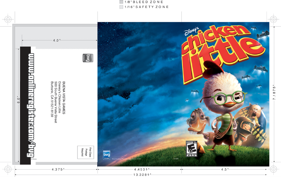 Disney Interactive Studios Chicken Little for PlayStation 2 User Manual | 15 pages