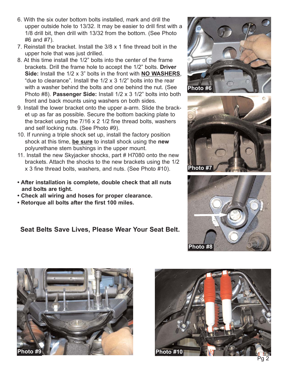 Skyjacker MS966 User Manual | Page 2 / 2