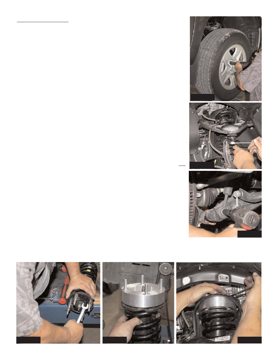 Front installation | Skyjacker TU720MS User Manual | Page 2 / 2
