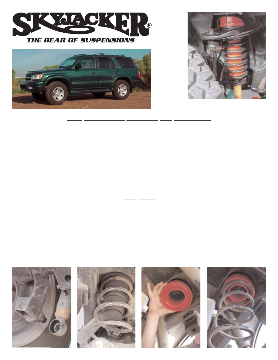 Skyjacker TRU25 User Manual | Page 2 / 2