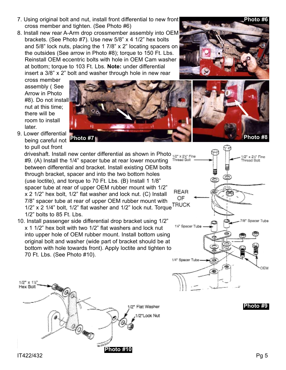 Skyjacker T422 User Manual | Page 5 / 8