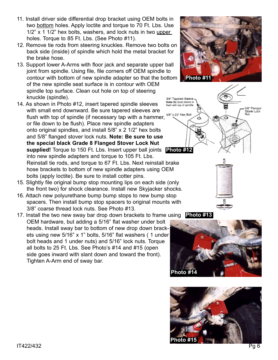 Skyjacker T422 User Manual | Page 6 / 8