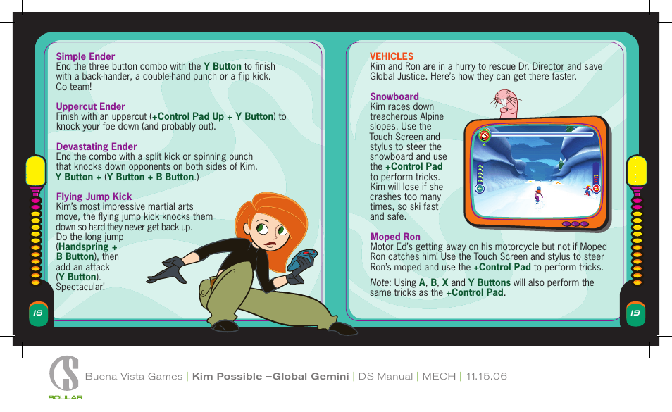 Disney Interactive Studios Disney's Kim Possible: Global Gemini NTR-AK6E-USA User Manual | Page 10 / 15