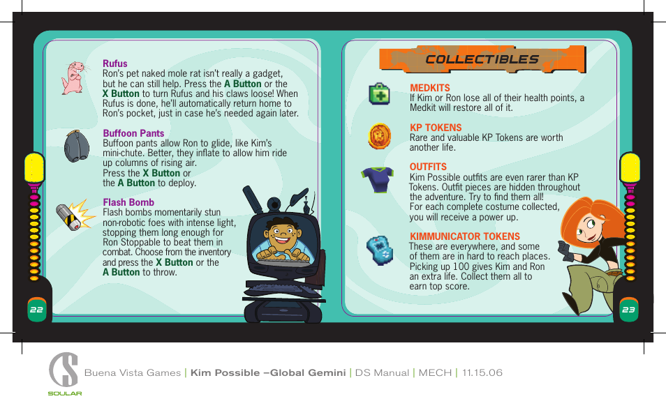 Disney Interactive Studios Disney's Kim Possible: Global Gemini NTR-AK6E-USA User Manual | Page 12 / 15