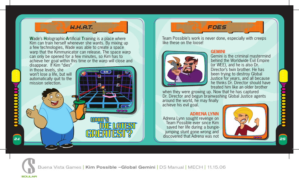 Disney Interactive Studios Disney's Kim Possible: Global Gemini NTR-AK6E-USA User Manual | Page 13 / 15