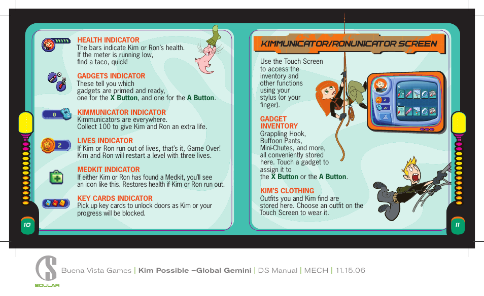 Disney Interactive Studios Disney's Kim Possible: Global Gemini NTR-AK6E-USA User Manual | Page 6 / 15