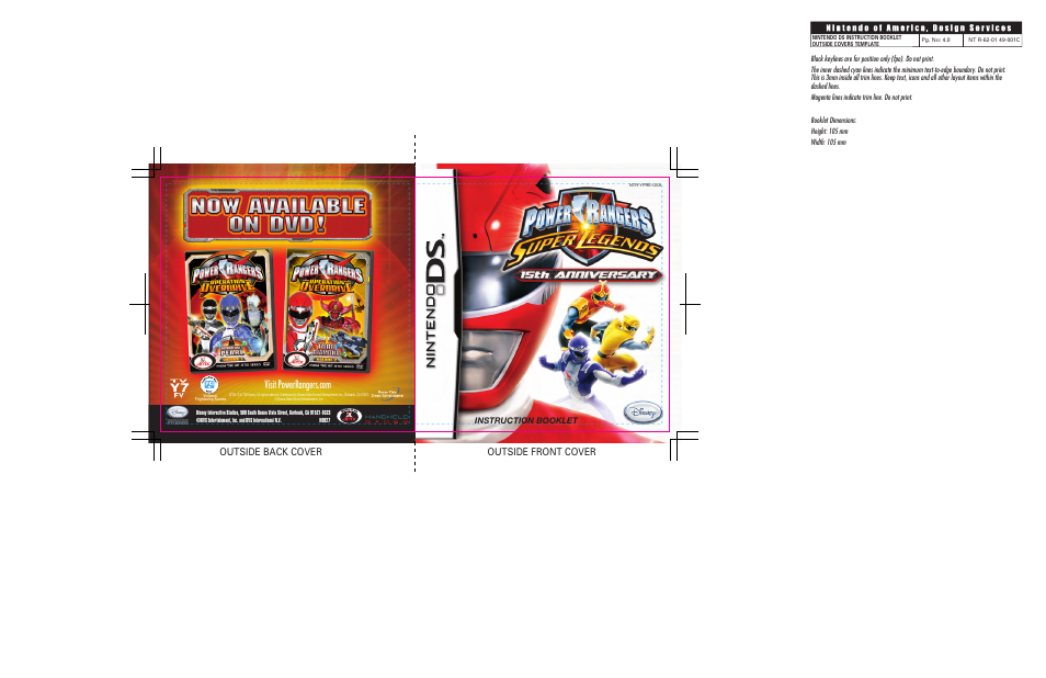 Disney Interactive Studios Nintendo DS NTR-YPRE-USA User Manual | 7 pages