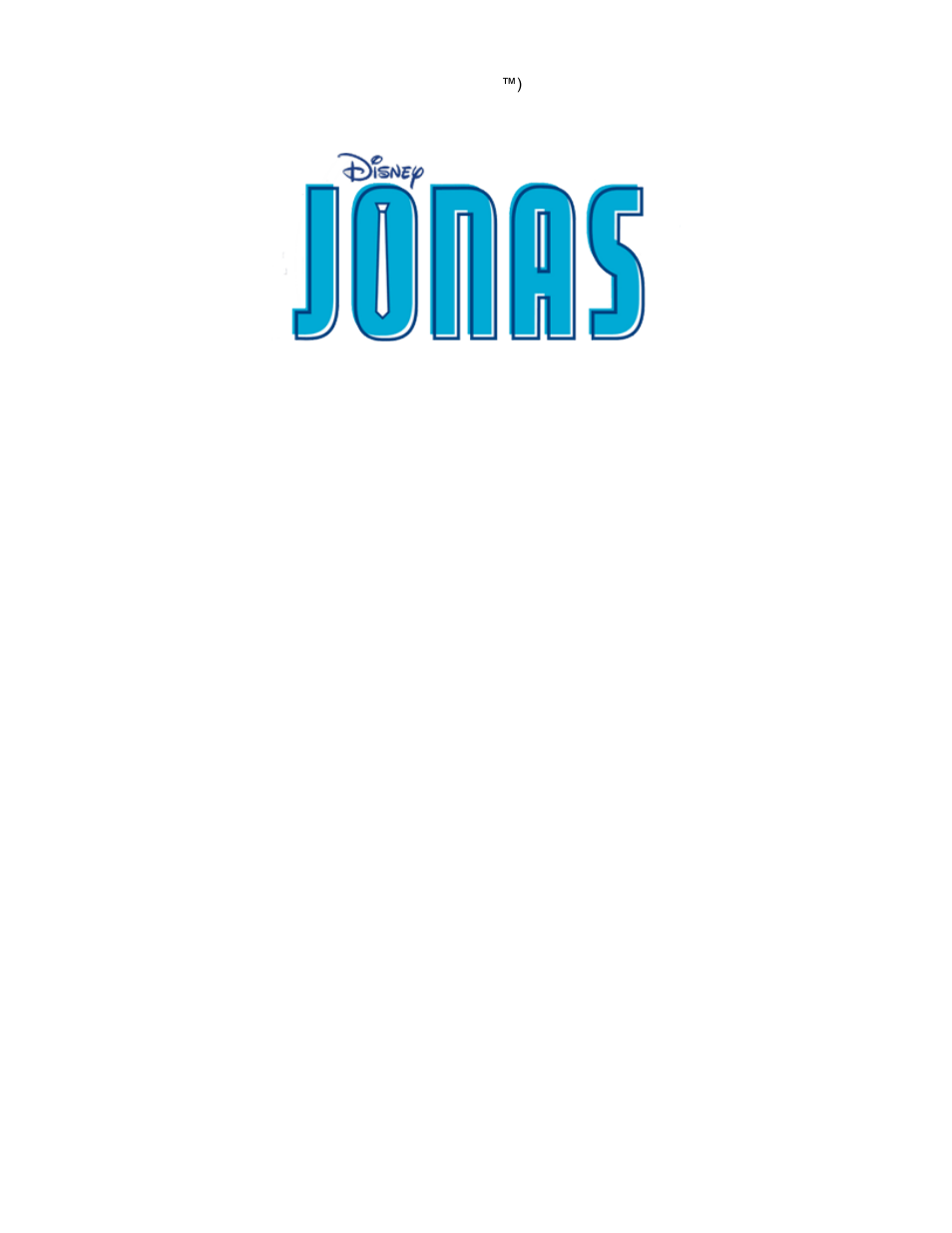 Disney Interactive Studios Jonas for Nintendo DS User Manual | 6 pages