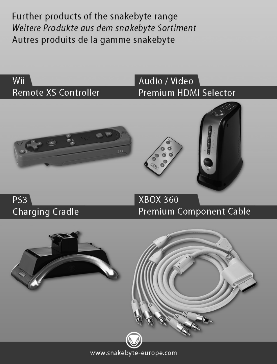 Snakebyte Premium Universal Microphones User Manual | Page 10 / 10