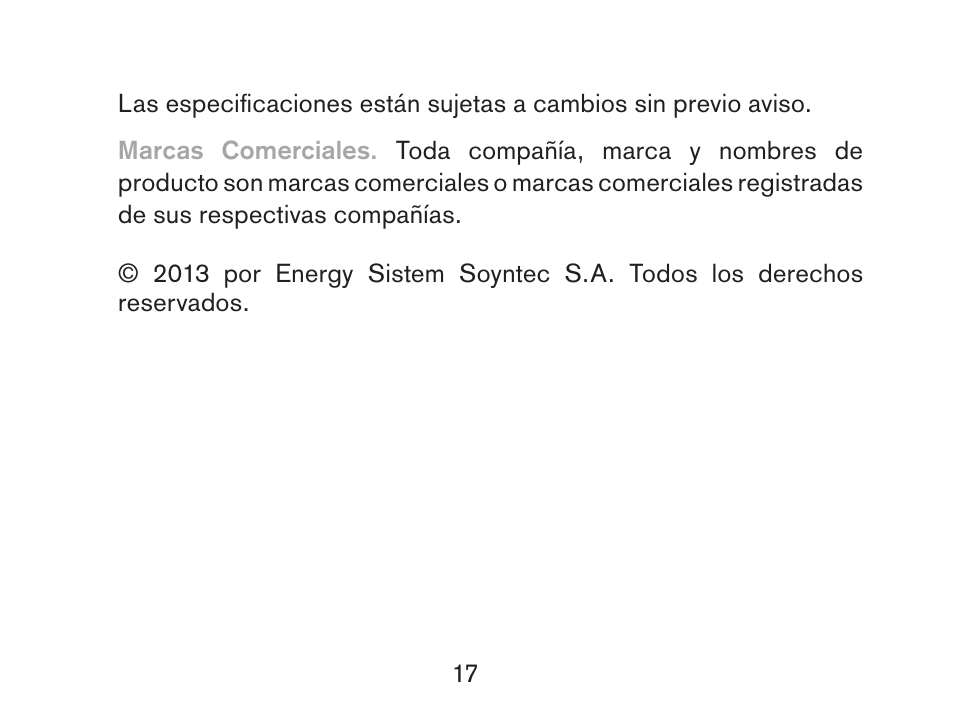 Soyntec R6 TRAVELLER User Manual | Page 17 / 52