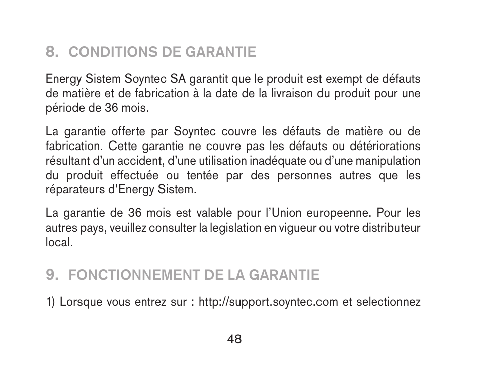 Soyntec R6 TRAVELLER User Manual | Page 48 / 52