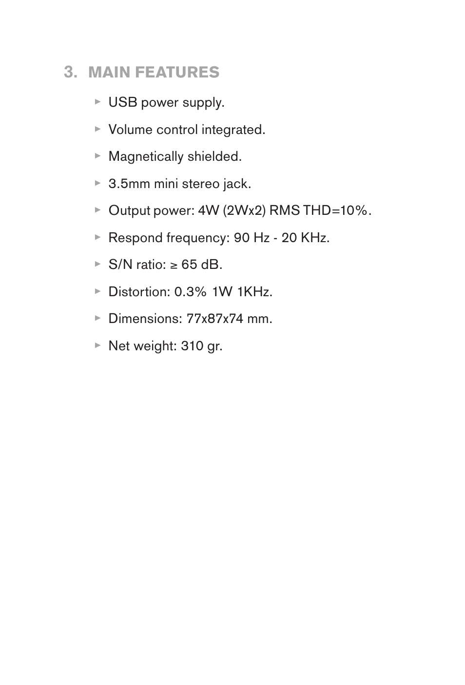 Soyntec VOIZZE 150 User Manual | Page 3 / 8