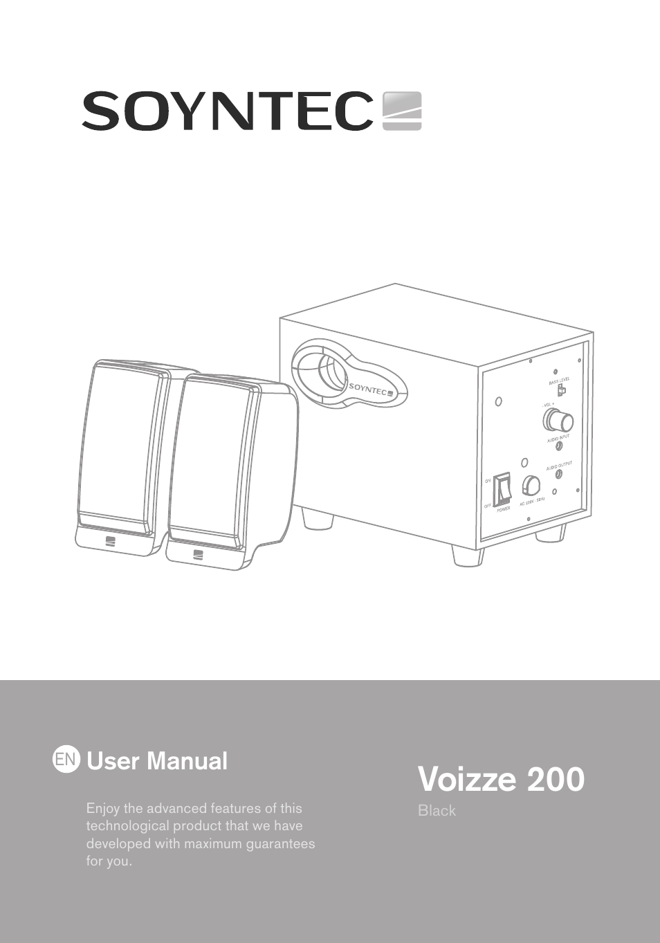 Voizze 200, User manual | Soyntec VOIZZE 200 User Manual | Page 2 / 9