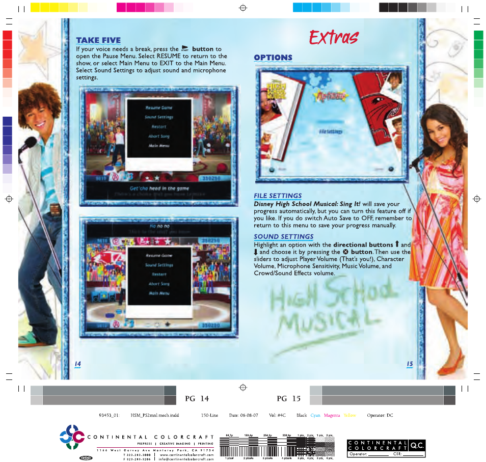 Disney Interactive Studios High School Musical: Sing It! for PlayStation 2 User Manual | Page 9 / 10