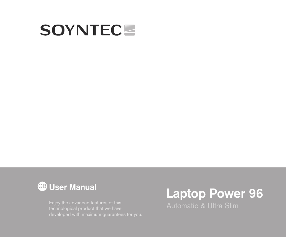 Laptop power 96 | Soyntec LAPTOP POWER 96 User Manual | Page 13 / 32