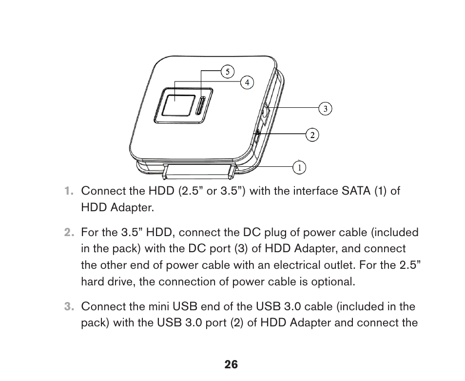 Soyntec HDD ADAPTER SATA-USB 3.0 User Manual | Page 7 / 13