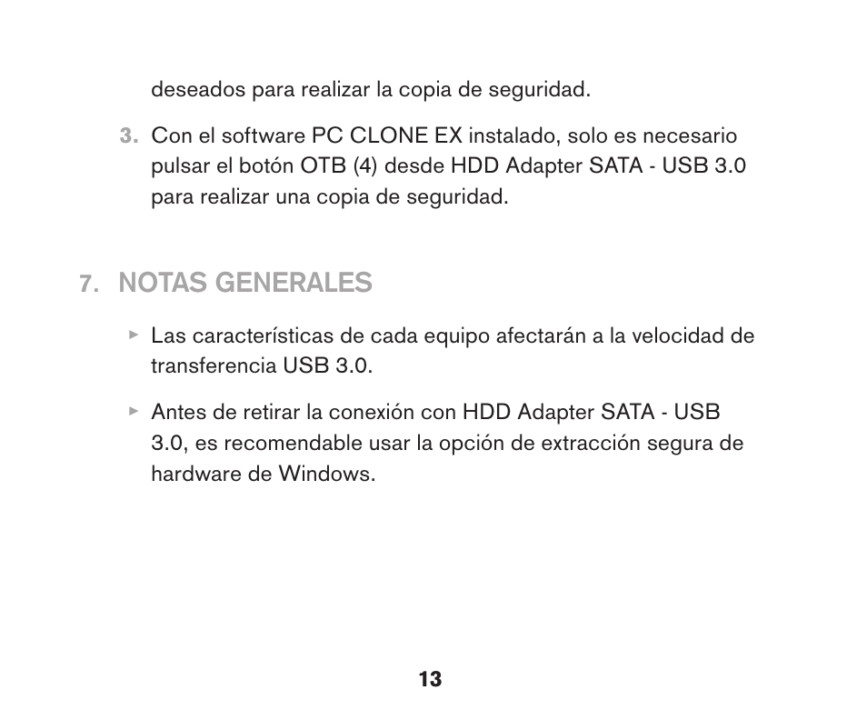 Soyntec HDD ADAPTER SATA-USB 3.0 User Manual | Page 11 / 16