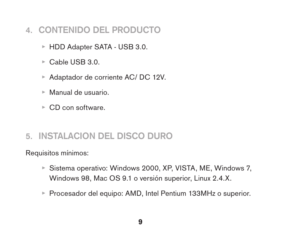 Soyntec HDD ADAPTER SATA-USB 3.0 User Manual | Page 7 / 16