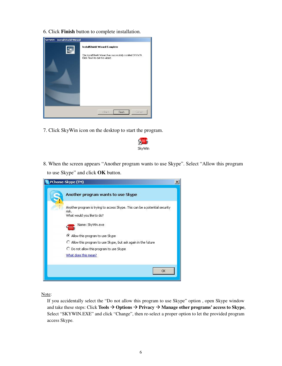 Soyntec VIPFONER 290 User Manual | Page 6 / 12