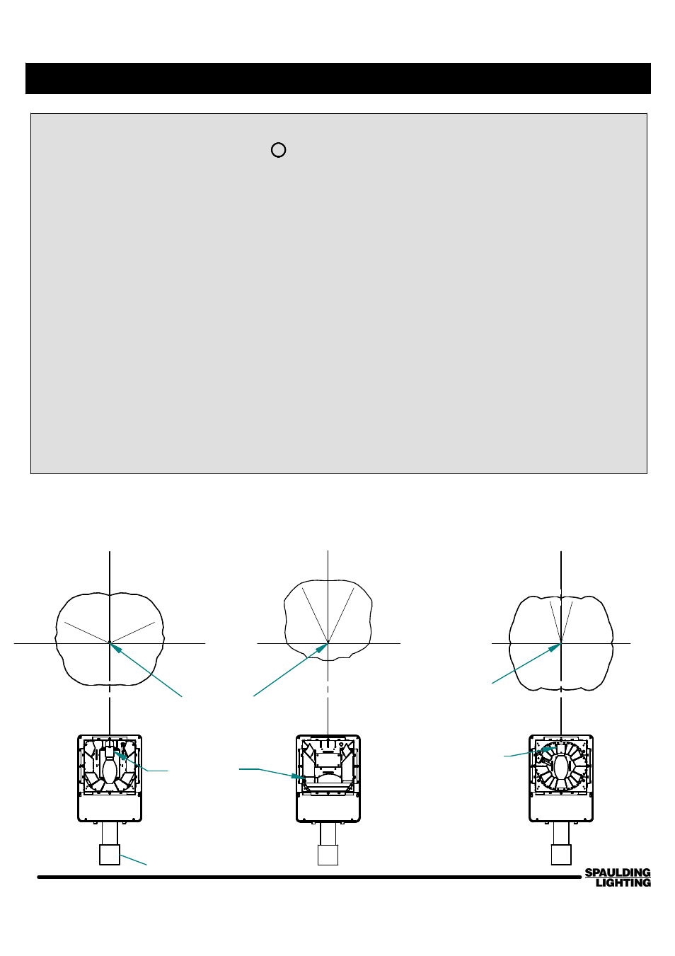 Spaulding Lighting Cimarron CR1 User Manual | 3 pages